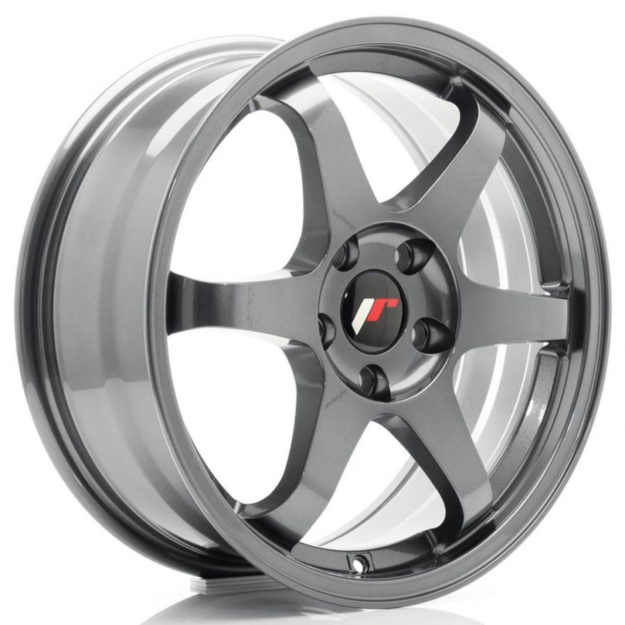 Japan Racing Wheels<br>JR3 Gun Metal (17x7)